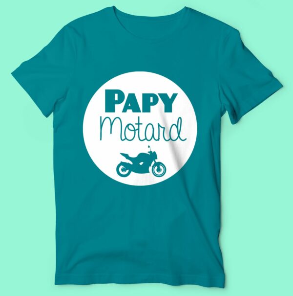 T-shirt "Papy Motard" – Image 5