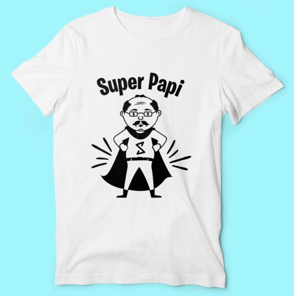 T-shirt "super Papi" – Image 4