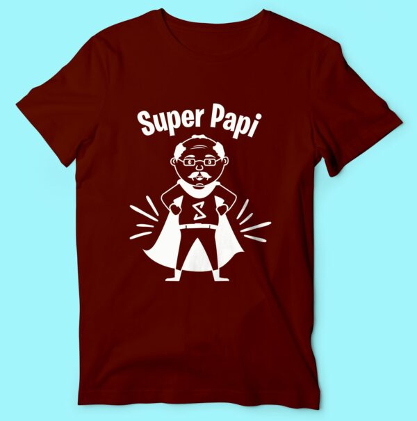 T-shirt "super Papi" – Image 3