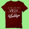 T-shirt "je Suis Pas Vieux Je Suis Vintage" – Image 2