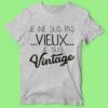 T-shirt "je Suis Pas Vieux Je Suis Vintage" – Image 5