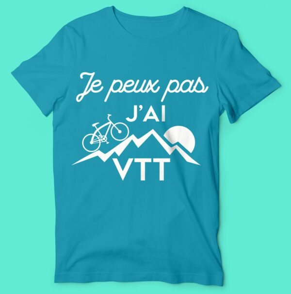 T-shirt "je Peux Pas J'ai Vtt" – Image 2