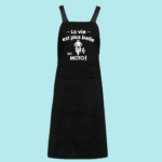 tablier la vie est plus belle en moto noir