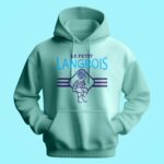 Sweat Homme "Le Petit Langrois" 13 sweat homme le petit langrois vert menthe