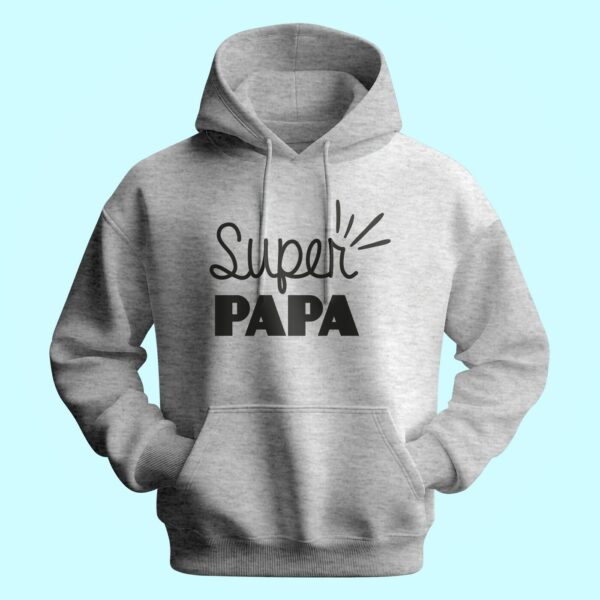 Sweat Homme "Super Papa" – Image 2