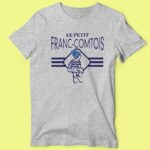 T-shirt Homme "Le Petit Franc-Comtois" 13 t shirt homme le petit franc comtois gris chine