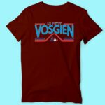 t shirt homme le petit vosgien rouge