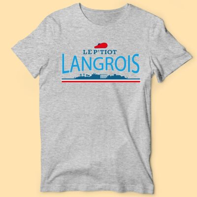 T-shirt Homme "Le P'tiot Langrois"