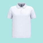 polo homme face avant personalisable