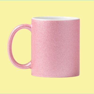 Mon mug/tasse paillettes personnalisable