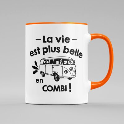Tasse "La Vie Est Plus Belle En Combi"