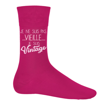 Chaussettes Vintage Femme