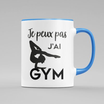 Tasse "Je Peux Pas J'ai Gym" (sol)