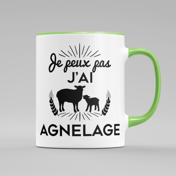 tasse je peux pas jai agnelage vert clair e1765878182767