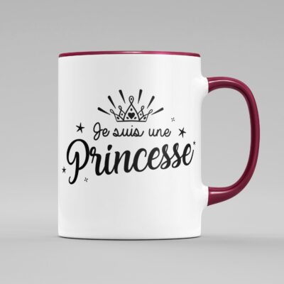 Tasse "Je Suis Une Princesse"