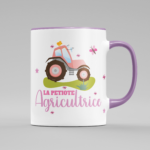 tasse la petiote agricultrice violet