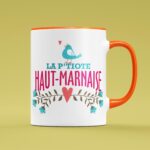 tasse la ptiote haut marnaise ado orange