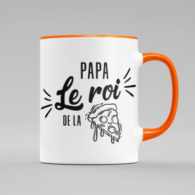 Tasse "Papa Le Roi De La Pizza"