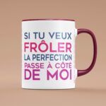tasse si tu veux froler la perfection passe a cote de moi bordeaux