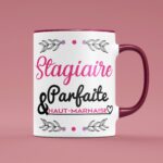 tasse stagiaire parfaite et haut marnaise bordeaux