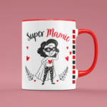 tasse super mamie rouge