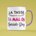 tasse ta mal ou violet