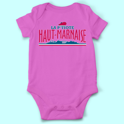 Body bébé "La P'tiote Haut-Marnaise"