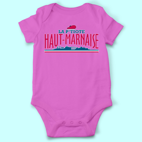 Body bébé "La P'tiote Haut-Marnaise" 3 Body bébé "La P'tiote Haut-Marnaise"