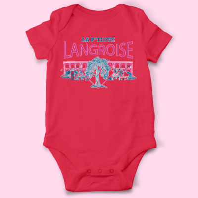 Body bébé "La P'tiote Langroise"