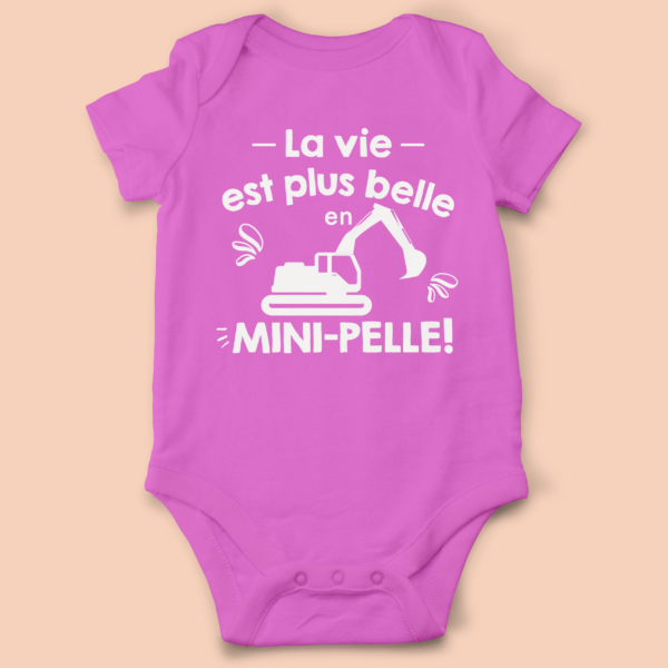 body bebe la vie est plus belle en mini pelle rose fushia e1769617730681