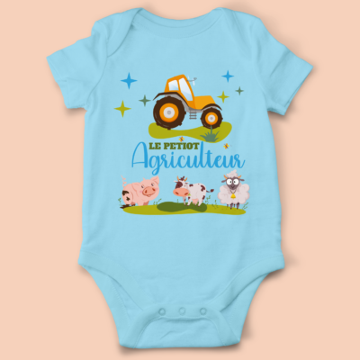 Body bébé "Le Petiot Agriculteur"