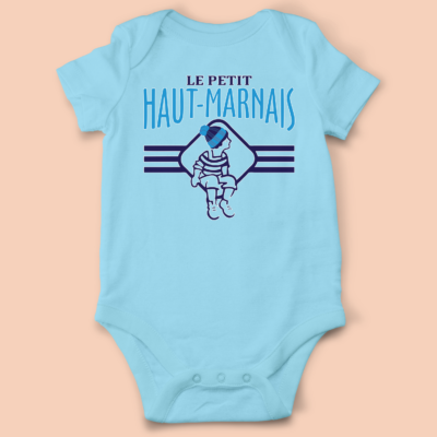 Body bébé "Le Petit Haut-Marnais"