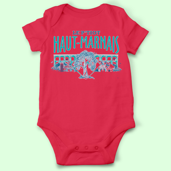 Body bébé "Le P'tiot Haut-Marnais" 2 body bebe le ptiot haut marnais arbre rouge e1769176107469