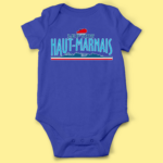 Body bébé "Le P'tiot Haut-Marnais" 7 body bebe le ptiot haut marnais bleu roi