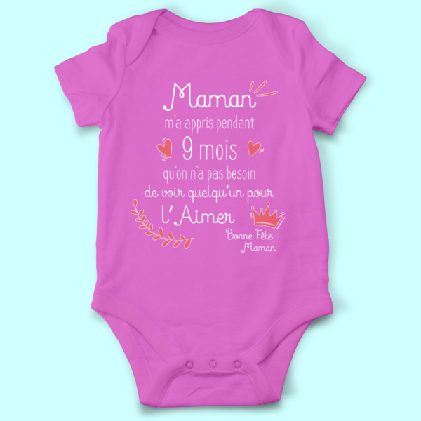 body bebe maman ma appris fille rose fushia e1769608876291
