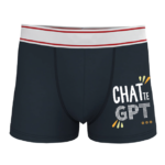 boxer chatte gpt bleu marine