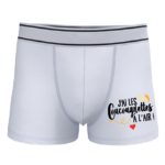 Boxer "J'ai Les Coucougnettes À L'air" 7 boxer jai les coucougnettes a lair blanc