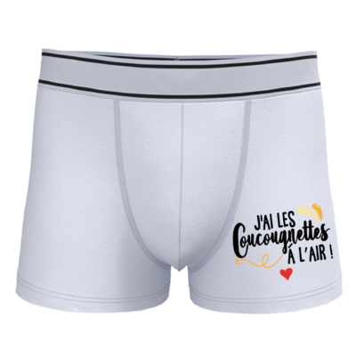 Boxer "J'ai Les Coucougnettes À L'air"