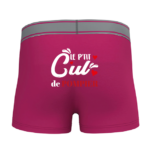 boxer le ptit cul de pompier rose fushia