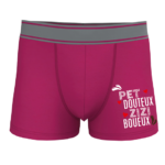 boxer pet douteux zizi boueux rose fushia