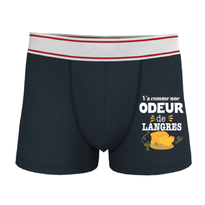 Boxer "Y'a Comme Une Odeur De Langres"