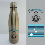 gourde super beau frere inox