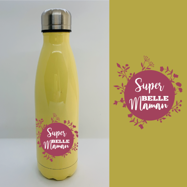 Bouteille Isotherme "Super Belle Maman" 6 Bouteille Isotherme "Super Belle Maman" – Image 4