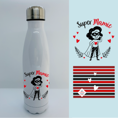 Bouteille Isotherme "Super Mamie"