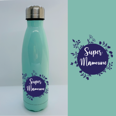 Bouteille Isotherme "Super Mamoune"