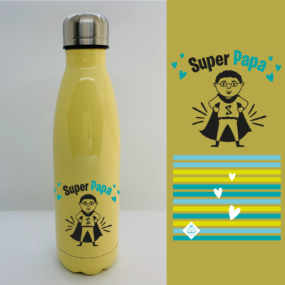 Bouteille Isotherme "Super Papa"