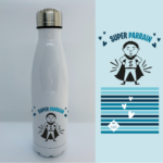 gourde super parrain blanc