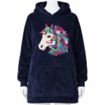 pilou pilou cheval bleu marine