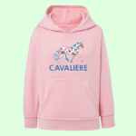 sweat enfant cavaliere rose clair