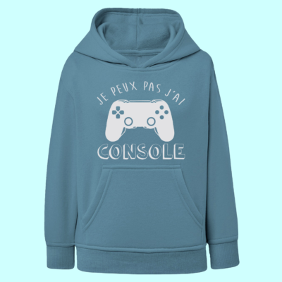 Sweat Enfant "Je Peux Pas J'ai Console"